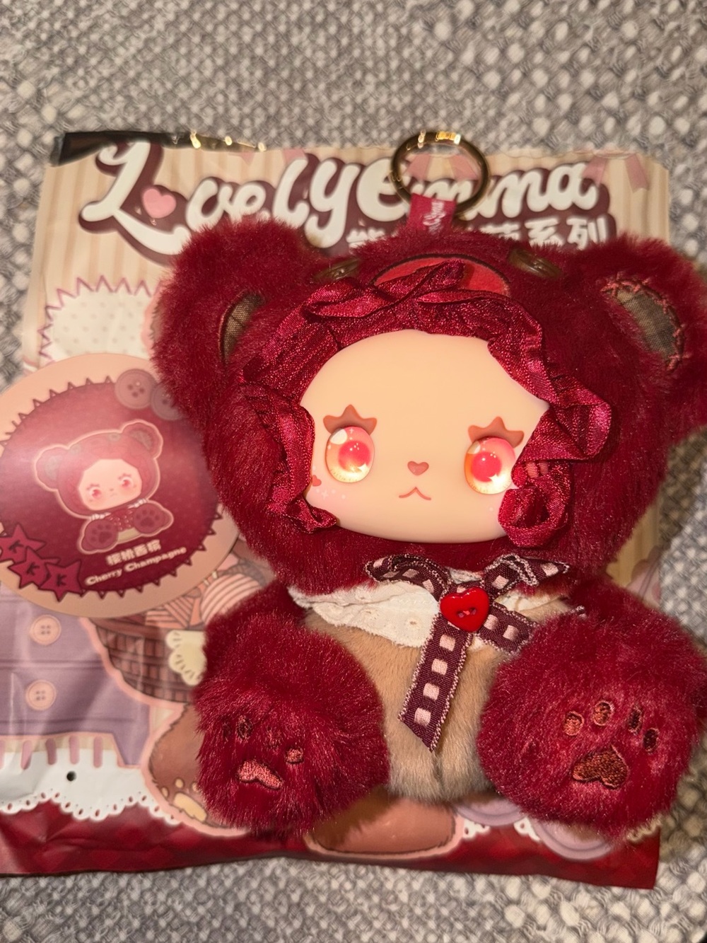 Lovely Emma Bear Alliance- Cherry Champagne